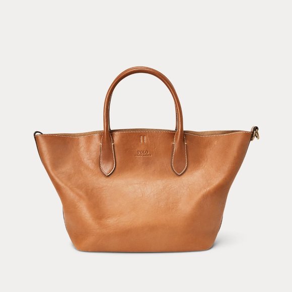 Polo Ralph Lauren Handbags - SALE!!! Ralph Lauren Bellport Medium Tote Tan $698